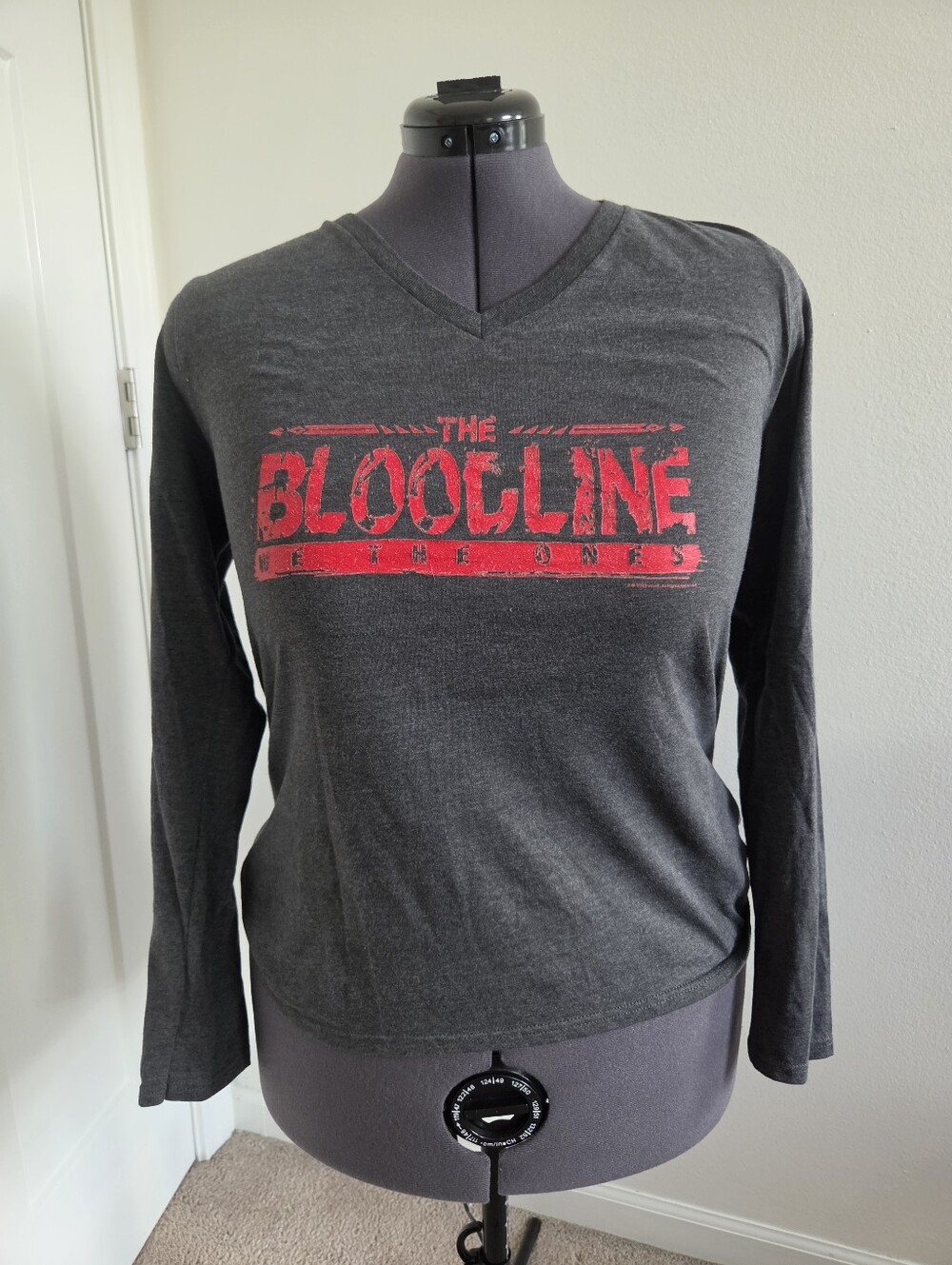 WWE Bloodline Long Sleeve V-neck Top